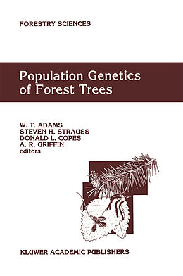 Couverture cartonnée Population Genetics of Forest Trees de 