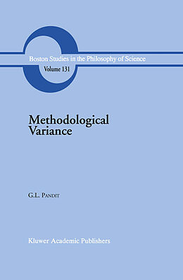 Couverture cartonnée Methodological Variance de G. L. Pandit