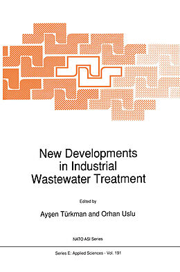 Couverture cartonnée New Developments in Industrial Wastewater Treatment de 