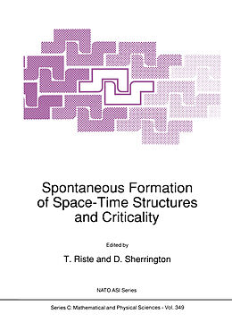 Couverture cartonnée Spontaneous Formation of Space-Time Structures and Criticality de 
