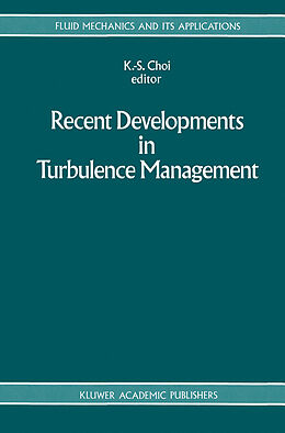 Kartonierter Einband Recent Developments in Turbulence Management von 
