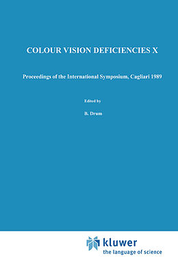 Couverture cartonnée Colour Vision Deficiencies X de 