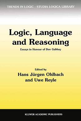 Kartonierter Einband Logic, Language and Reasoning von 