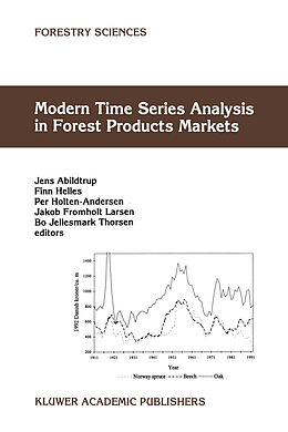 Couverture cartonnée Modern Time Series Analysis in Forest Products Markets de 