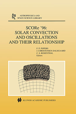 Kartonierter Einband SCORe  96: Solar Convection and Oscillations and their Relationship von 