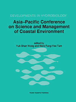 Couverture cartonnée Asia-Pacific Conference on Science and Management of Coastal Environment de 