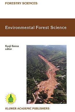 Couverture cartonnée Environmental Forest Science de 