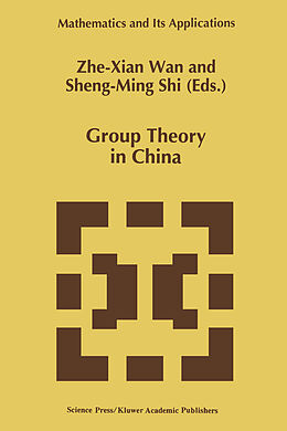 Kartonierter Einband Group Theory in China von 