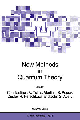 Kartonierter Einband New Methods in Quantum Theory von 