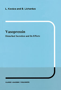 Kartonierter Einband Vasopressin von B. Lichardus, L. Kovács