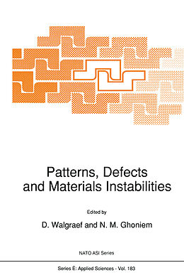 Kartonierter Einband Patterns, Defects and Materials Instabilities von 
