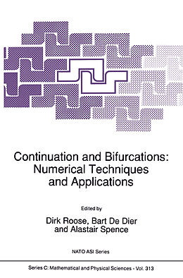 Kartonierter Einband Continuation and Bifurcations: Numerical Techniques and Applications von 