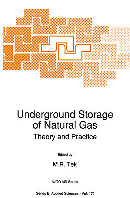 Couverture cartonnée Underground Storage of Natural Gas de M. R. Tek