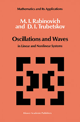 Couverture cartonnée Oscillations and Waves de D. I. Trubetskov, M. I Rabinovich