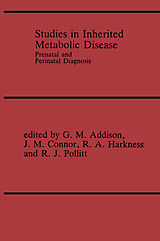 Couverture cartonnée Studies in Inherited Metabolic Disease de 