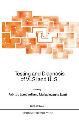 Kartonierter Einband Testing and Diagnosis of VLSI and ULSI von 