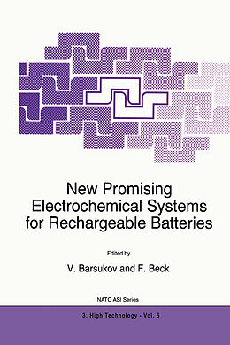 Kartonierter Einband New Promising Electrochemical Systems for Rechargeable Batteries von 