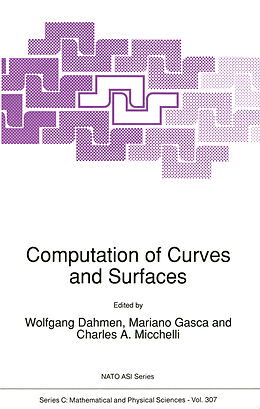 Kartonierter Einband Computation of Curves and Surfaces von 