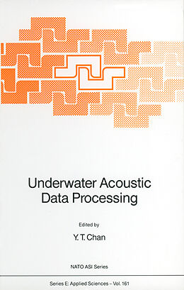 Couverture cartonnée Underwater Acoustic Data Processing de 