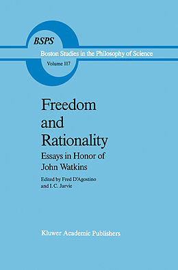 Couverture cartonnée Freedom and Rationality de 