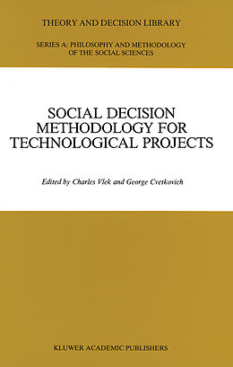 Couverture cartonnée Social Decision Methodology for Technological Projects de 