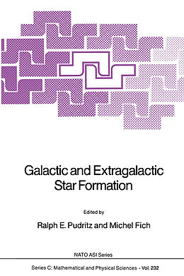 Kartonierter Einband Galactic and Extragalactic Star Formation von 