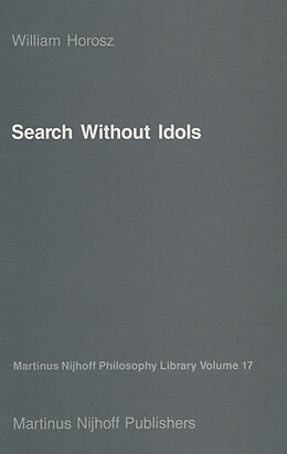 Couverture cartonnée Search Without Idols de W. Horosz