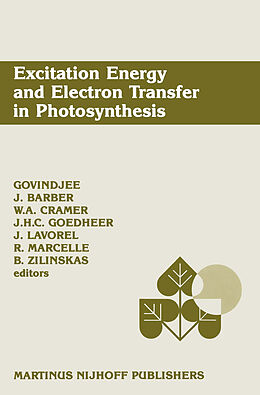 Couverture cartonnée Excitation Energy and Electron Transfer in Photosynthesis de 