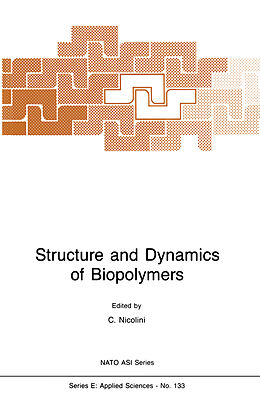 Kartonierter Einband Structure and Dynamics of Biopolymers von 