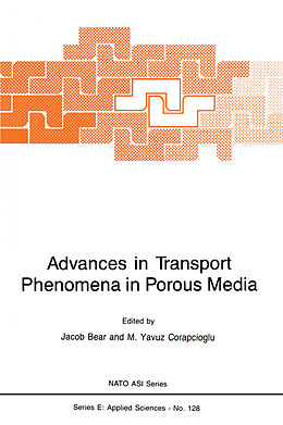 Kartonierter Einband Advances in Transport Phenomena in Porous Media von 