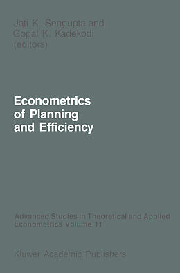 Kartonierter Einband Econometrics of Planning and Efficiency von 