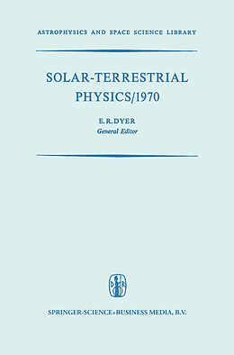 Kartonierter Einband Solar-Terrestrial Physics/1970 von International Symposium On Solar-Terrestial Physic