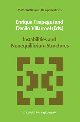 Couverture cartonnée Instabilities and Nonequilibrium Structures de 