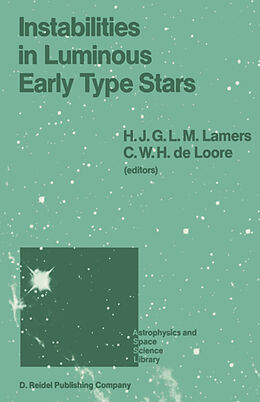 Kartonierter Einband Instabilities in Luminous Early Type Stars von 