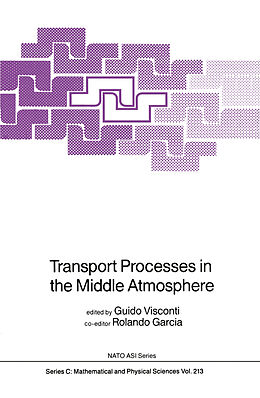 Kartonierter Einband Transport Processes in the Middle Atmosphere von 