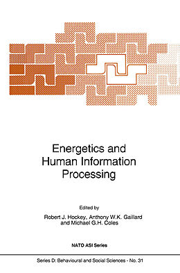 Kartonierter Einband Energetics and Human Information Processing von 