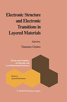 Kartonierter Einband Electronic Structure and Electronic Transitions in Layered Materials von 