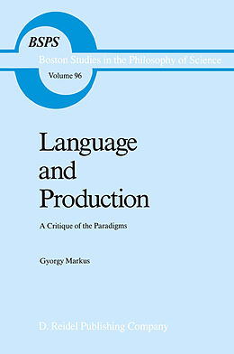 Kartonierter Einband Language and Production von Gyorgy Markus