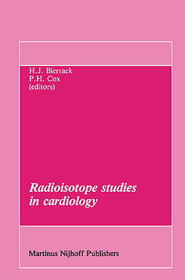 Kartonierter Einband Radioisotope studies in cardiology von 