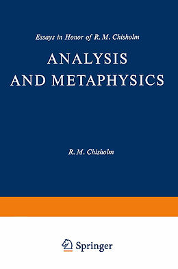 E-Book (pdf) Analysis and Metaphysics von 