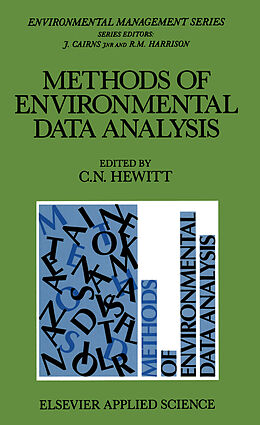 Couverture cartonnée Methods of Environmental Data Analysis de C. N. Hewitt