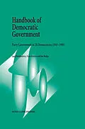 E-Book (pdf) Handbook of Democratic Government von J. J. Woldendorp, Hans Keman, I. Budge