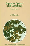 E-Book (pdf) Japanese Syntax and Semantics von S. -Y. Kuroda