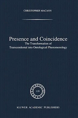 E-Book (pdf) Presence and Coincidence von Chr Macann