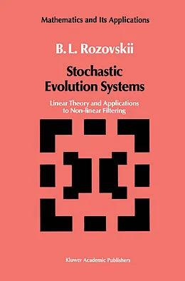 E-Book (pdf) Stochastic Evolution Systems von B. L. Rozovskii