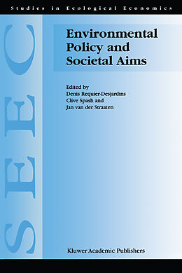 eBook (pdf) Environmental Policy and Societal Aims de 