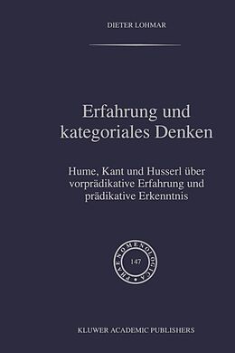 E-Book (pdf) Erfahrung und Kategoriales Denken von Dieter Lohmar