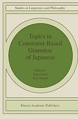 E-Book (pdf) Topics in Constraint-Based Grammar of Japanese von 