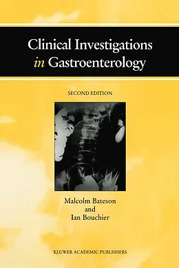 E-Book (pdf) Clinical Investigations in Gastroenterology von M. C. Bateson, I. Bouchier