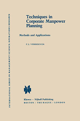E-Book (pdf) Techniques in Corporate Manpower Planning von C. J. Verhoeven